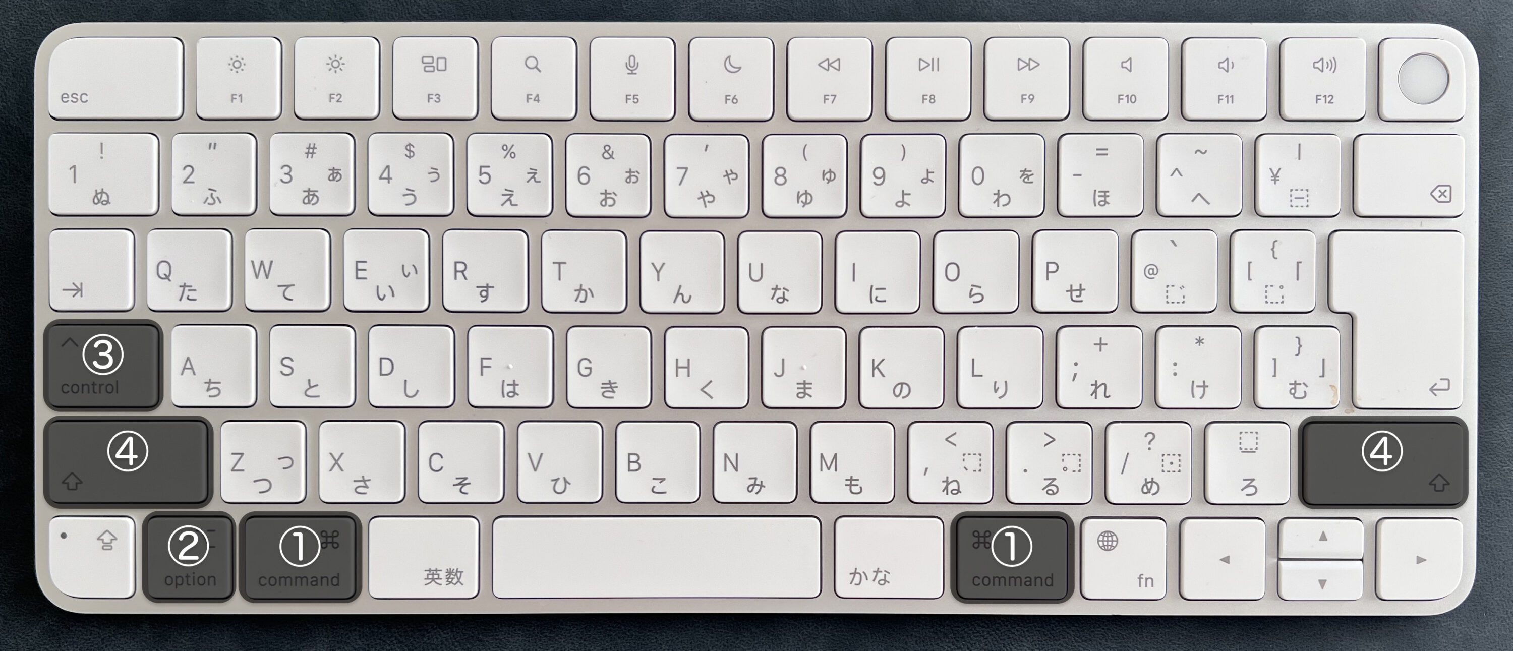 Macモデル用Touch ID搭載Magic Keyboard （JIS）